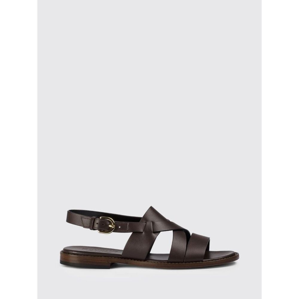 Doucal's Heeled Sandal Woman Coffee